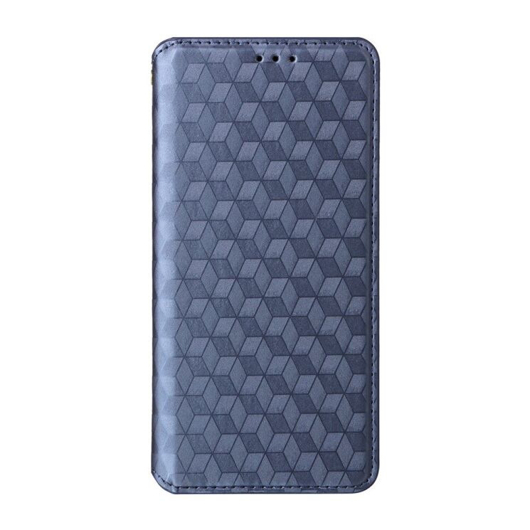 Чохол Deexe Rhombus Book для Motorola Moto G86 - Blue: фото 7 з 10