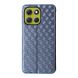 Чохол Deexe Rhombus Book для Motorola Moto G86 - Blue (383318L). Фото 8 з 10