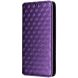 Чехол Deexe Rhombus Book для ZTE Nubia V70 Design - Purple (381900V). Фото 7 из 10