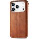 Чохол Deexe Rhombus Wallet для iPhone 18 Pro Max / 17 Pro Max - Brown (423828Z). Фото 5 з 6