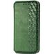 Чехол Deexe Rhombus Wallet для OPPO Reno 10 - Green (333321G). Фото 4 из 6