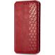 Чехол Deexe Rhombus Wallet для OPPO Reno 15 Pro - Red (405639R). Фото 4 из 8