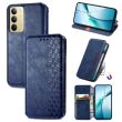 Чехол Deexe Rhombus Wallet для Realme C75 - Blue (374332L)