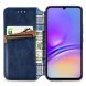 Чехол Deexe Rhombus Wallet для Samsung Galaxy A06 (A065) - Blue (365117L). Фото 2 из 6