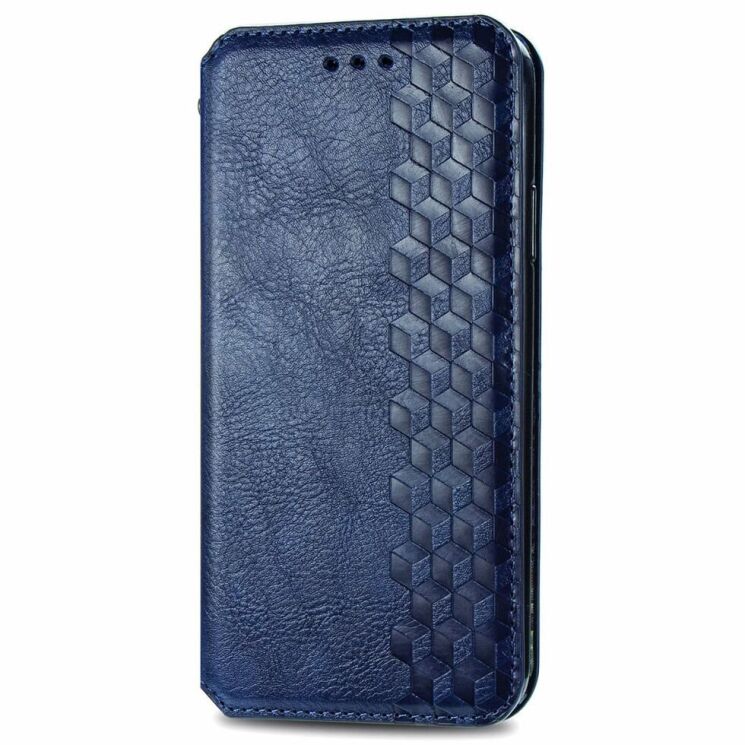 Чехол Deexe Rhombus Wallet для Samsung Galaxy A06 (A065) - Blue: фото 4 из 6
