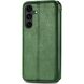 Чехол Deexe Rhombus Wallet для Samsung Galaxy S26 FE - Green (412727G). Фото 5 из 6