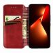 Чехол Deexe Rhombus Wallet для TECNO Pova 5 - Red (333621R). Фото 2 из 6