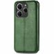 Чехол Deexe Rhombus Wallet для TECNO Spark 20 Pro - Green (345422G). Фото 5 из 6