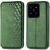 Чехол Deexe Rhombus Wallet для Xiaomi 14T Pro - Green: фото 1 из 9