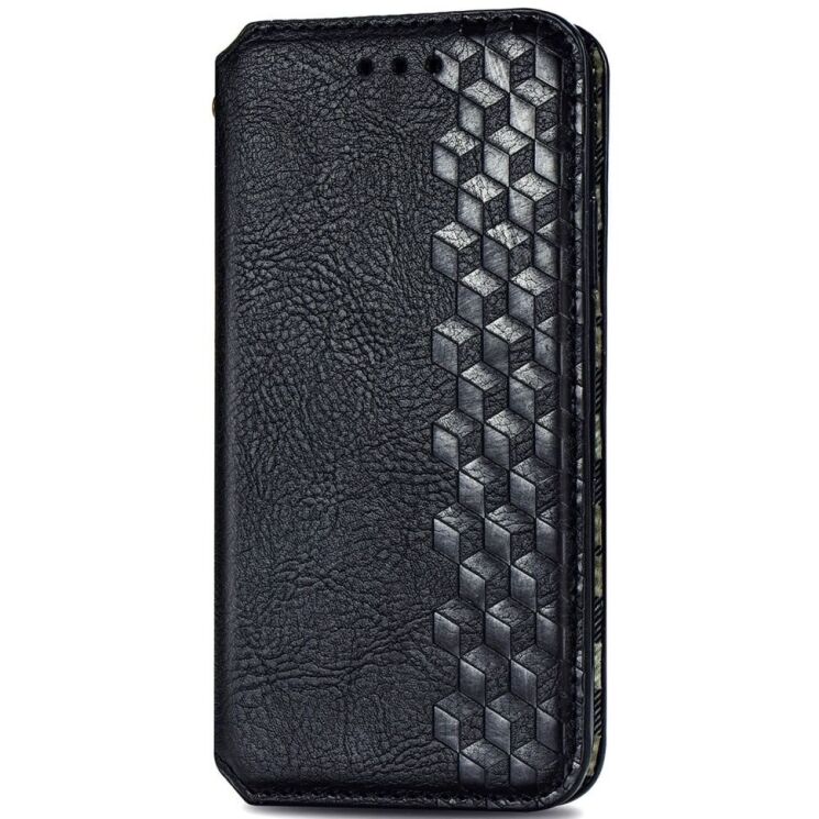 Чехол Deexe Rhombus Wallet для Xiaomi Poco F5 / Redmi Note 12 Turbo - Black: фото 4 из 6