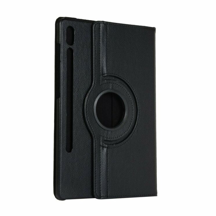 Чехол Deexe Rotation для Samsung Galaxy Tab S7 (T870/875) / S8 (X700/706) - Black: фото 3 из 4