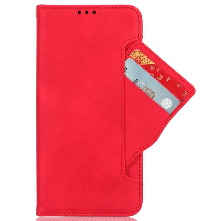 Чохол Deexe Wallet Stand для Honor X6a - Red: фото 2 з 7