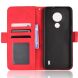 Чехол Deexe Wallet Stand для Nokia C21 - Red (300105R). Фото 7 из 11