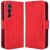 Чехол Deexe Wallet Stand для Realme C65 - Red: фото 1 из 8