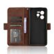 Чехол Deexe Wallet Stand для Realme GT 7 Pro - Brown (377220Z). Фото 3 из 7
