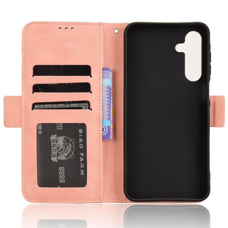 Чохол Deexe Wallet Stand для Samsung Galaxy A16 (A165) / Galaxy A26 (A266) / Galaxy A17 (A176) - Pink: фото 4 з 15