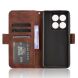 Чехол Deexe Wallet Stand для Xiaomi 14T - Brown (365708Z). Фото 5 из 7