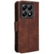 Чехол Deexe Wallet Stand для Xiaomi 14T - Brown (365708Z). Фото 6 из 7