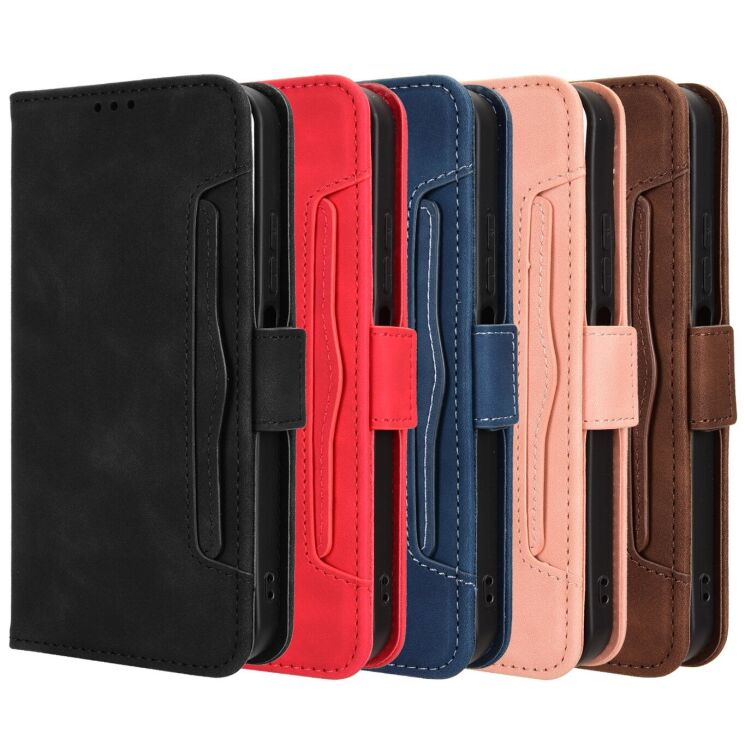 Чохол Deexe Wallet Stand для Xiaomi Redmi 15C - Black: фото 8 з 14