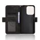 Чохол Deexe Wallet Stand для Xiaomi Redmi 15C - Black (386107B). Фото 3 з 14