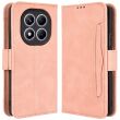 Чехол Deexe Wallet Stand для Xiaomi Redmi Note 14 Pro - Pink (373529P)