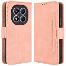 Чехол Deexe Wallet Stand для Xiaomi Redmi Note 14 Pro - Pink: фото 1 из 7