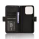 Чехол Deexe Wallet Stand для ZTE Blade A75 - Black (361501B). Фото 5 из 7