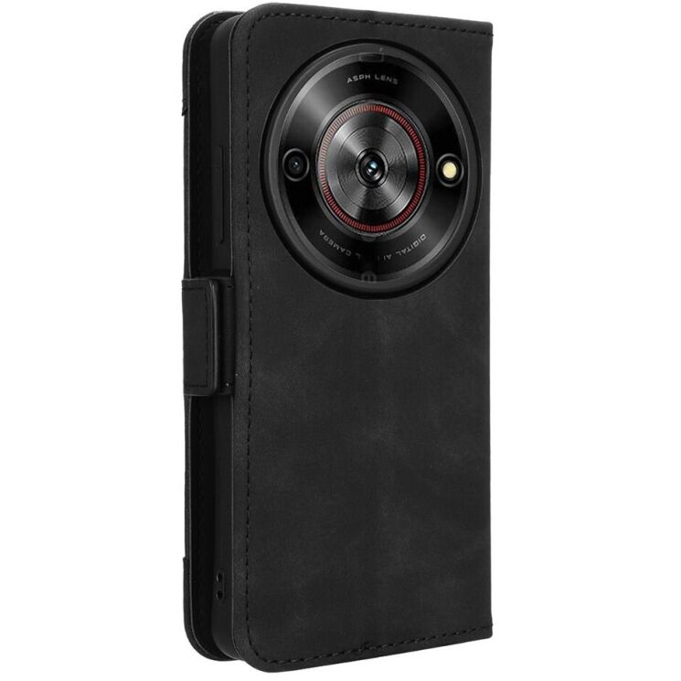 Чехол Deexe Wallet Stand для ZTE Nubia Focus - Black: фото 7 из 7