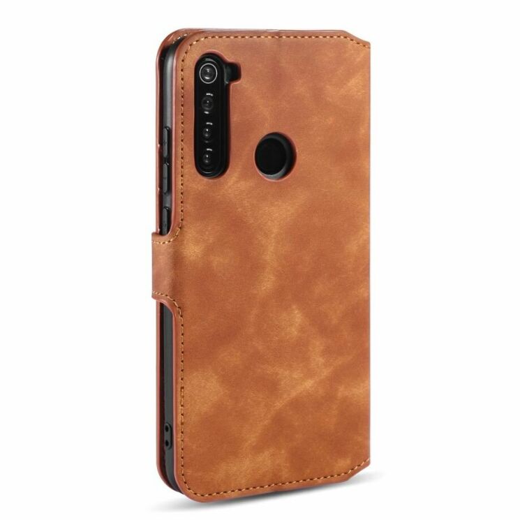 Чохол DG.MING Retro Style для Xiaomi Redmi Note 8 / Note 8 (2021) - Brown: фото 3 з 12