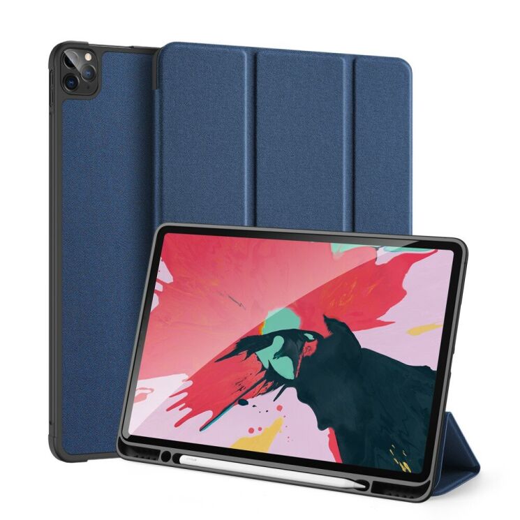 Чохол DUX DUCIS Soft Domo Series для iPad Pro 12.9 (2020/2021) - Blue: фото 2 з 22