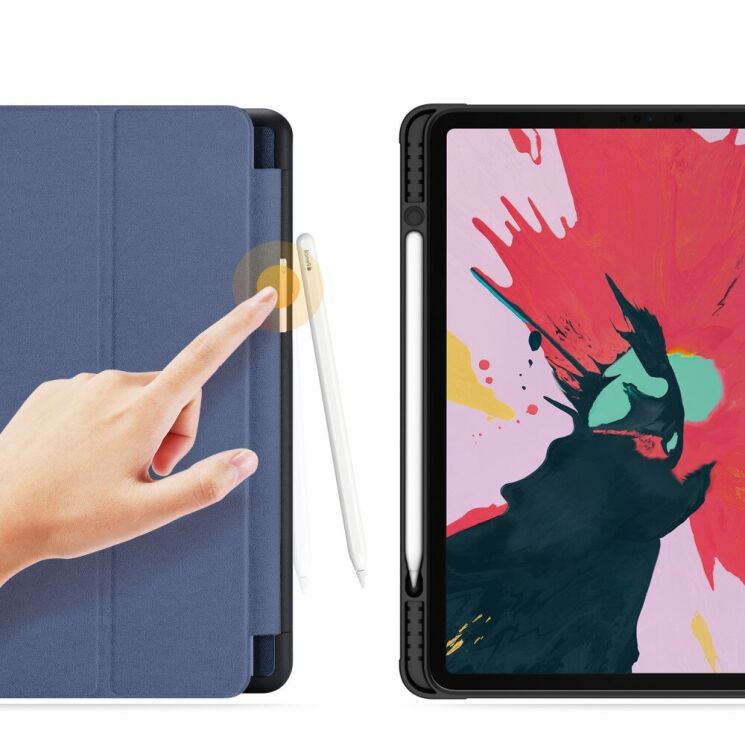 Чохол DUX DUCIS Soft Domo Series для iPad Pro 12.9 (2020/2021) - Blue: фото 3 з 22