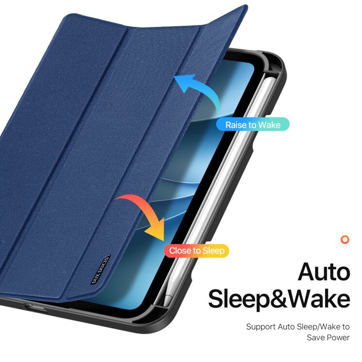 Чохол DUX DUCIS Domo Series для iPad mini 8 - Blue: фото 8 з 13