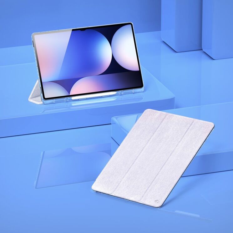 Чехол DUX DUCIS Unid Series для Samsung Galaxy Tab S8 Ultra / S9 Ultra / S10 Ultra (T900/T906/910/916/920/926) - Light Green: фото 14 из 16