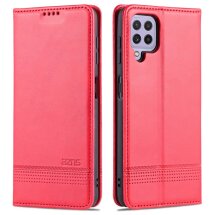Чехол-книжка AZNS Classic Series для Samsung Galaxy A22 (A225) / M22 (M225) - Red: фото 1 из 8