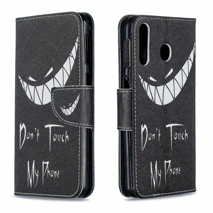 Чохол-книжка Deexe Color Wallet для Samsung Galaxy M30 (M305) / A40s (A407) - Do not Touch My Phone: фото 4 з 8