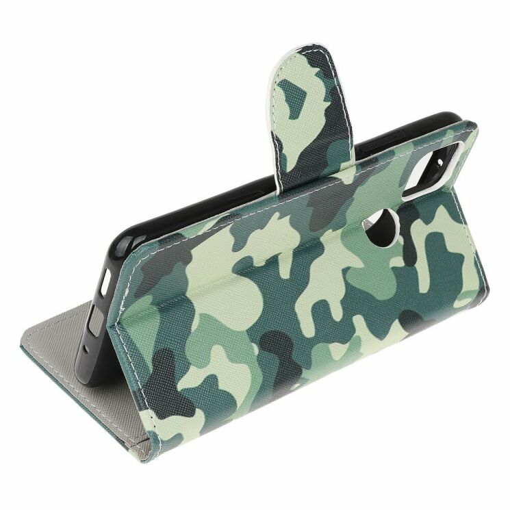 Чехол-книжка Deexe Color Wallet для Xiaomi Redmi 9C - Camouflage: фото 4 из 5