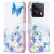 Чехол-книжка Deexe Color Wallet для Xiaomi Redmi Note 13 5G - Butterfly and Flowers: фото 1 из 7