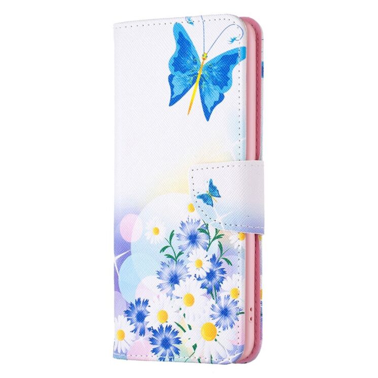 Чехол-книжка Deexe Color Wallet для Xiaomi Redmi Note 13 5G - Butterfly and Flowers: фото 3 из 7