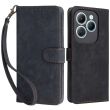 Чехол-книжка Deexe Delta Book для Infinix Hot 40 / 40 Pro - Black (344704B)