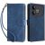 Чехол-книжка Deexe Delta Book для TECNO Pova 6 - Blue: фото 1 из 8