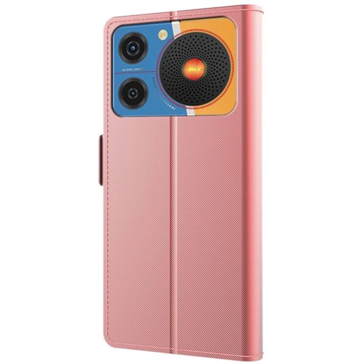 Чехол-книжка Deexe Eclipse Wallet для ZTE Nubia Music - Rose Gold: фото 3 из 8