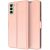 Чехол-книжка Deexe Faro Wallet для Infinix Hot 50 - Rose Gold: фото 1 из 7
