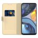 Чохол-книжка Deexe Faro Wallet для Motorola Edge 70 Fusion - Gold (409544F). Фото 2 з 7