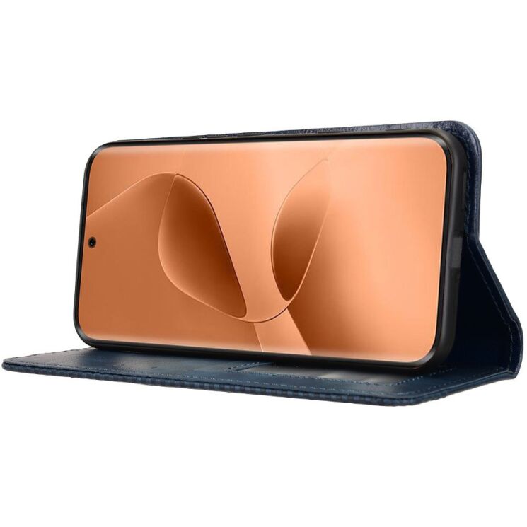 Чохол-книжка Deexe Retro Style для Infinix Note Edge - Blue (409202L) Чохол-книжка Deexe Retro Style для Infinix Note Edge - Blue: фото 5 з 19
