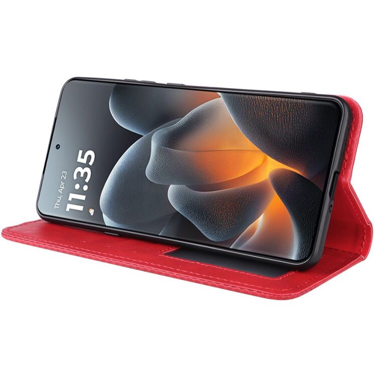 Чохол-книжка Deexe Retro Style для Motorola Signature - Red: фото 7 з 20