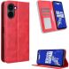 Чохол-книжка Deexe Retro Style для TECNO Spark Go 3 - Red (408101R). Фото 2 з 20