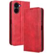 Чохол-книжка Deexe Retro Style для TECNO Spark Go 3 - Red (408101R)