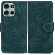 Чехол-книжка Deexe Tiger для Motorola Moto G75 - Green (367836G)