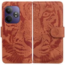 Чехол-книжка Deexe Tiger для Realme GT Neo 6 SE / GT 6T / GT 6 - Brown: фото 1 из 7