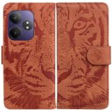 Чохол-книжка Deexe Tiger для Realme GT Neo 6 SE / GT 6T / GT 6 - Brown (356124Z)
